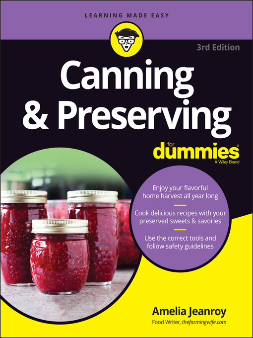 Title details for Canning & Preserving For Dummies by Amelia Jeanroy - Available